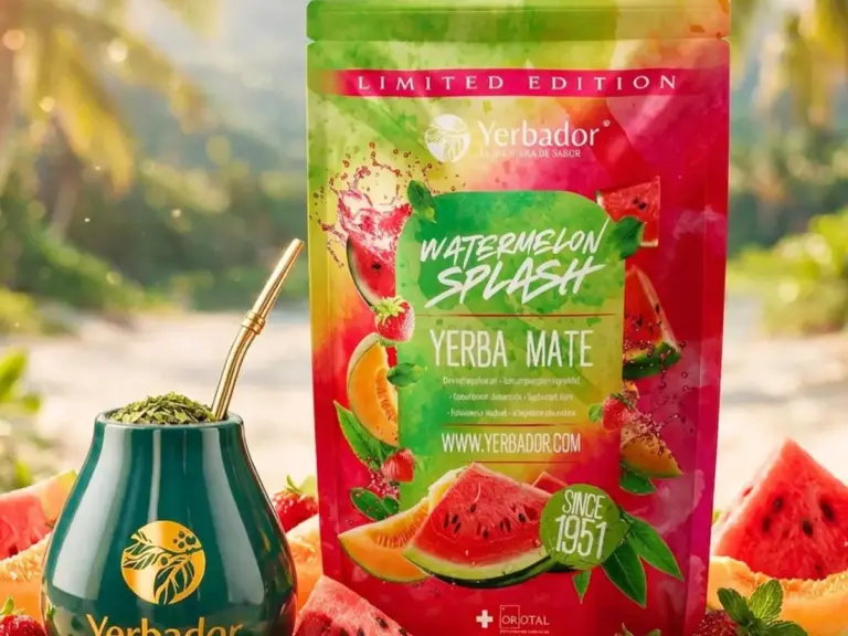 Yerba mate Watermelon Splash z soczystym arbuzem i truskawkami