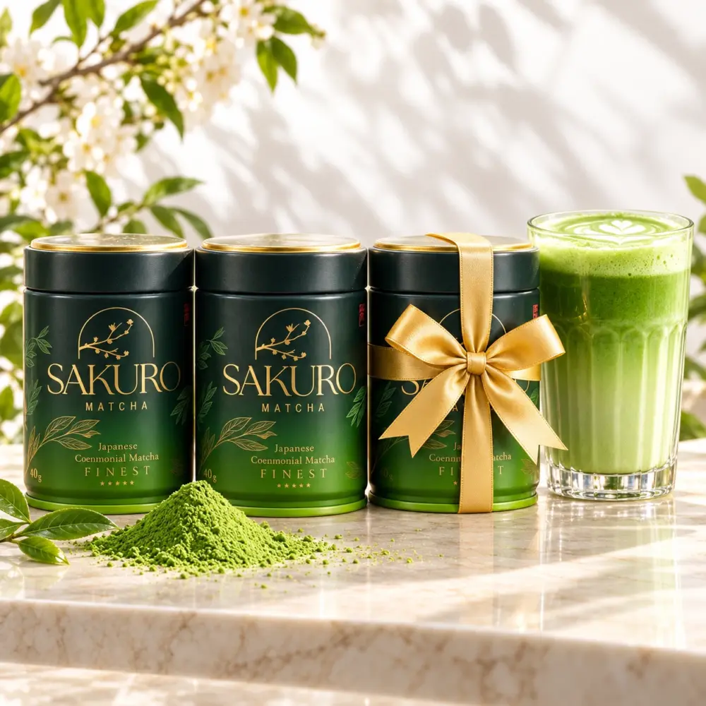 Sakuro Matcha 2+1 GRATIS — 3× puszka Finest 40g / suplement diety Sakuro Matcha 2+1 GRATIS — 3× puszka Finest 40g / suplement diety