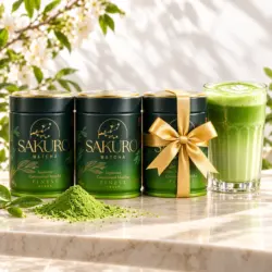 Sakuro Matcha 2+1 GRATIS — 3× puszka Finest 40g / suplement diety
