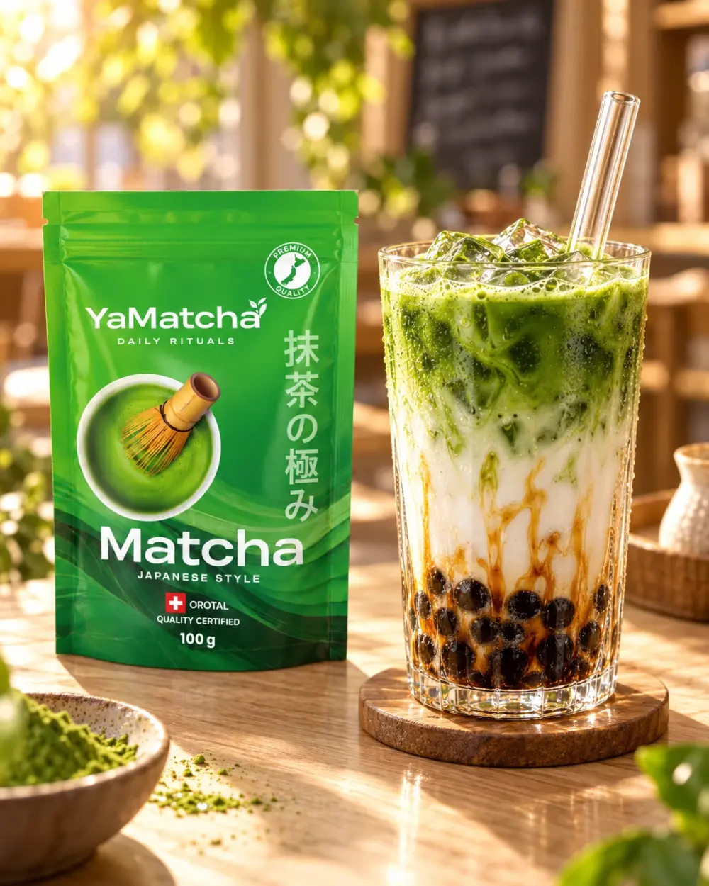 yamatcha-matcha-boba Matcha boba z tapioką — YaMatcha 100 g